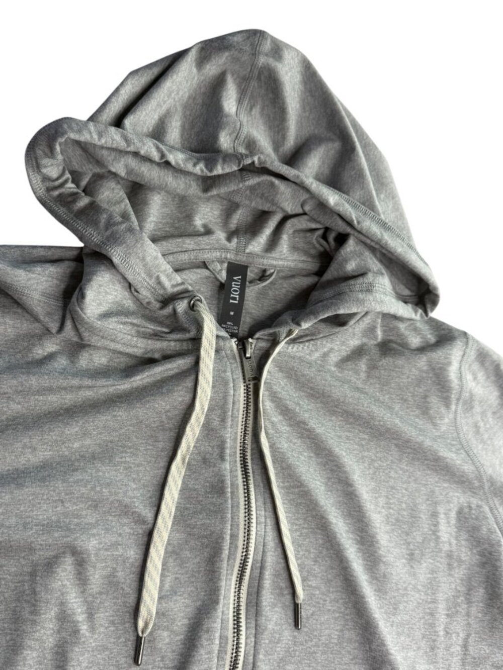 VUORI Hoodie Jacket Full Zip Gray Size Women's M Halo Performance - Picture 6 of 9